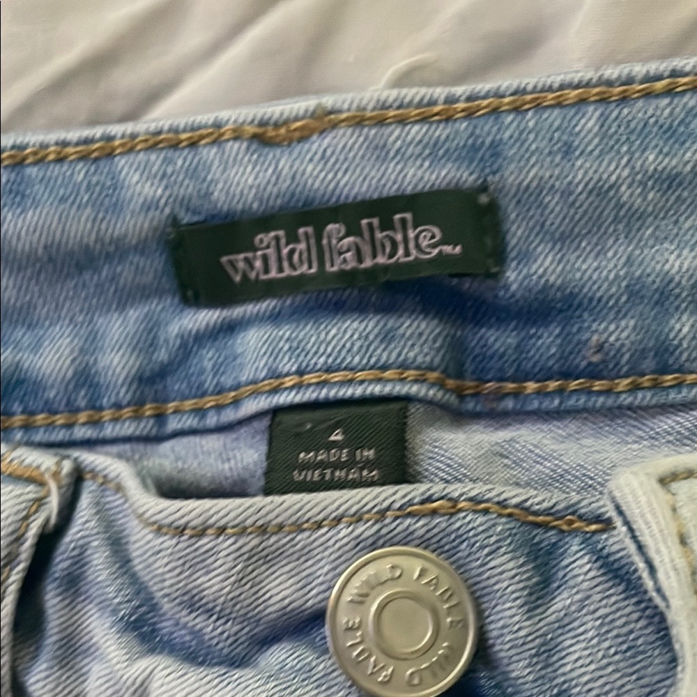 Wild Fable Blue Denim Jeans Medium Wash size 4